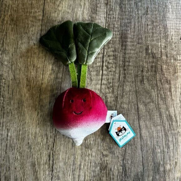 Jellycat Radish RETIRED FAST SHIPPING Plush NEW - Picture 1 of 7